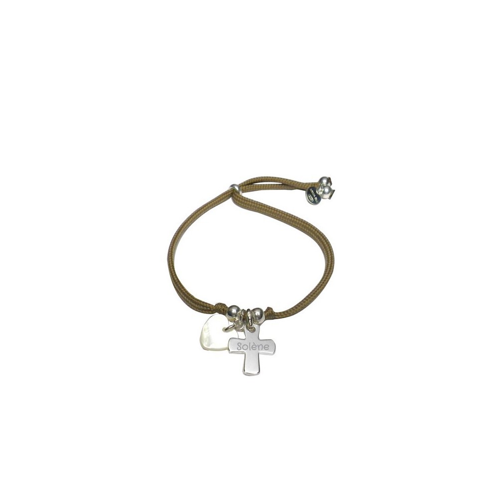 bracelet personnalisable communion