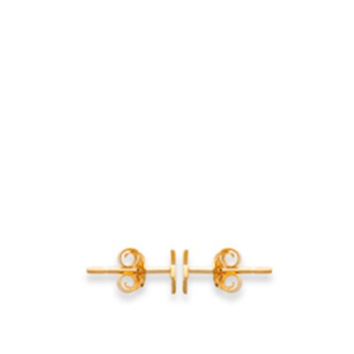Boucles d'oreilles étoiles en plaqué or