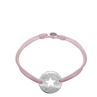 bracelet cordon etoile personnalise