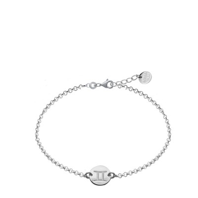 bracelet argent zodiaque