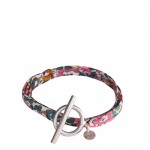 Bracelet fermoir cercle barre lien liberty